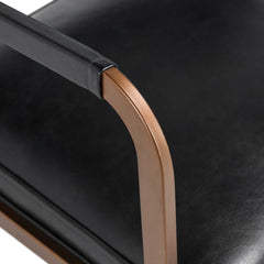Fonda Black Dining Chair - Ornate Home