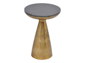 Font Brass Side Table - Ornate Home