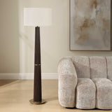 Forage Dark Oak Floor Lamp - Ornate Home
