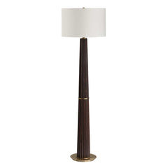 Forage Dark Oak Floor Lamp - Ornate Home