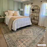 Foraker Sage Green Cotton Rug - Ornate Home