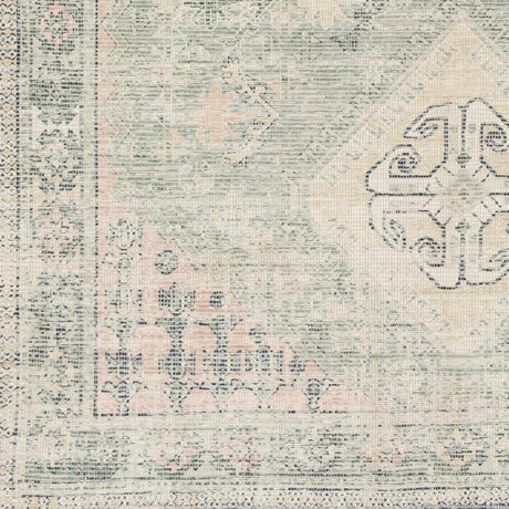 Foraker Sage Green Cotton Rug - Ornate Home