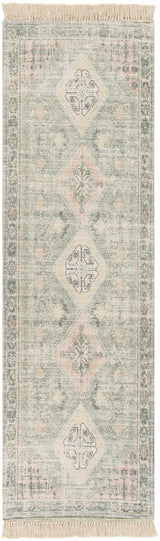 Foraker Sage Green Cotton Rug - Ornate Home