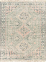 Foraker Sage Green Cotton Rug - Ornate Home