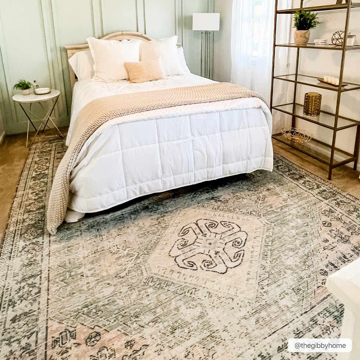 Foraker Sage Green Cotton Rug - Ornate Home