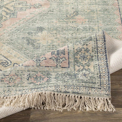 Foraker Sage Green Cotton Rug - Ornate Home