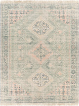 Foraker Sage Green Cotton Rug - Ornate Home