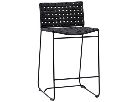 Forbes Black Outdoor Counter Stool - Ornate Home