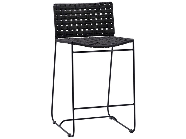 Forbes Black Outdoor Counter Stool - Ornate Home