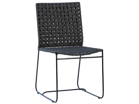 Forbes Black Outdoor Dining Chair - Ornate Home