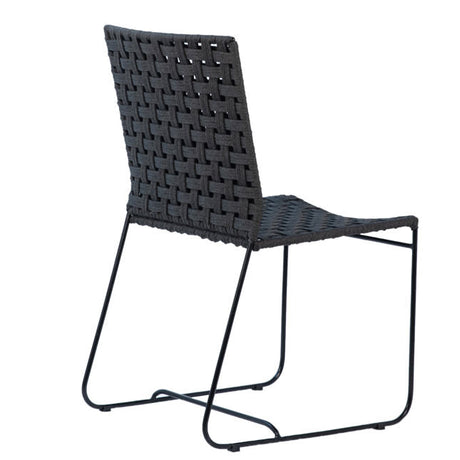 Forbes Black Outdoor Dining Chair - Ornate Home