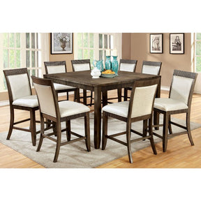 Forbes Gray Counter Height Table - Ornate Home