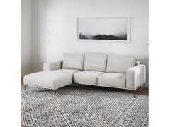 Forde Gray  Left  Arming Sectional - Ornate Home