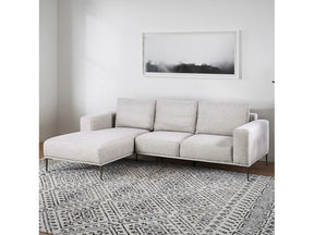 Forde Gray  Left  Arming Sectional - Ornate Home