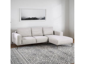 Forde Gray Right Arming Sectional - Ornate Home