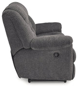Foreside Charcoal Reclining Sofa (Online Special Price) - Ornate Home