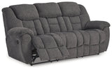 Foreside Charcoal Reclining Sofa and Loveseat (Online Special Price) - Ornate Home