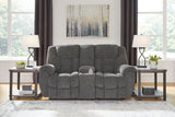 Foreside Charcoal Reclining Sofa and Loveseat (Online Special Price) - Ornate Home
