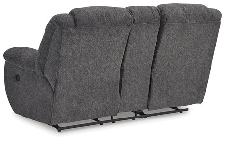 Foreside Charcoal Reclining Sofa and Loveseat - Ornate Home