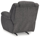 Foreside Charcoal Rocker Recliner (Online Special Price) - Ornate Home