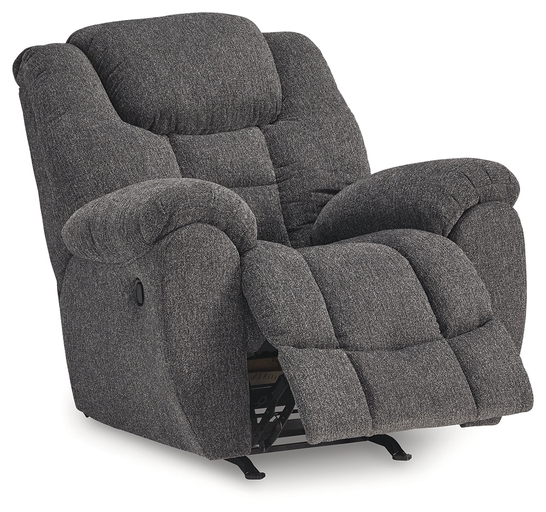 Foreside Charcoal Rocker Recliner - Ornate Home