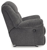 Foreside Charcoal Rocker Recliner - Ornate Home