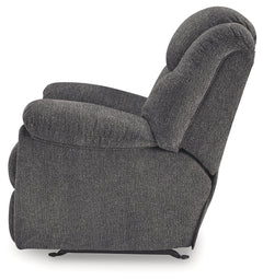 Foreside Charcoal Rocker Recliner - Ornate Home