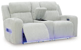 Forest Lake Alloy Power Reclining Loveseat and Power Recliner (Online Special Price) - Ornate Home