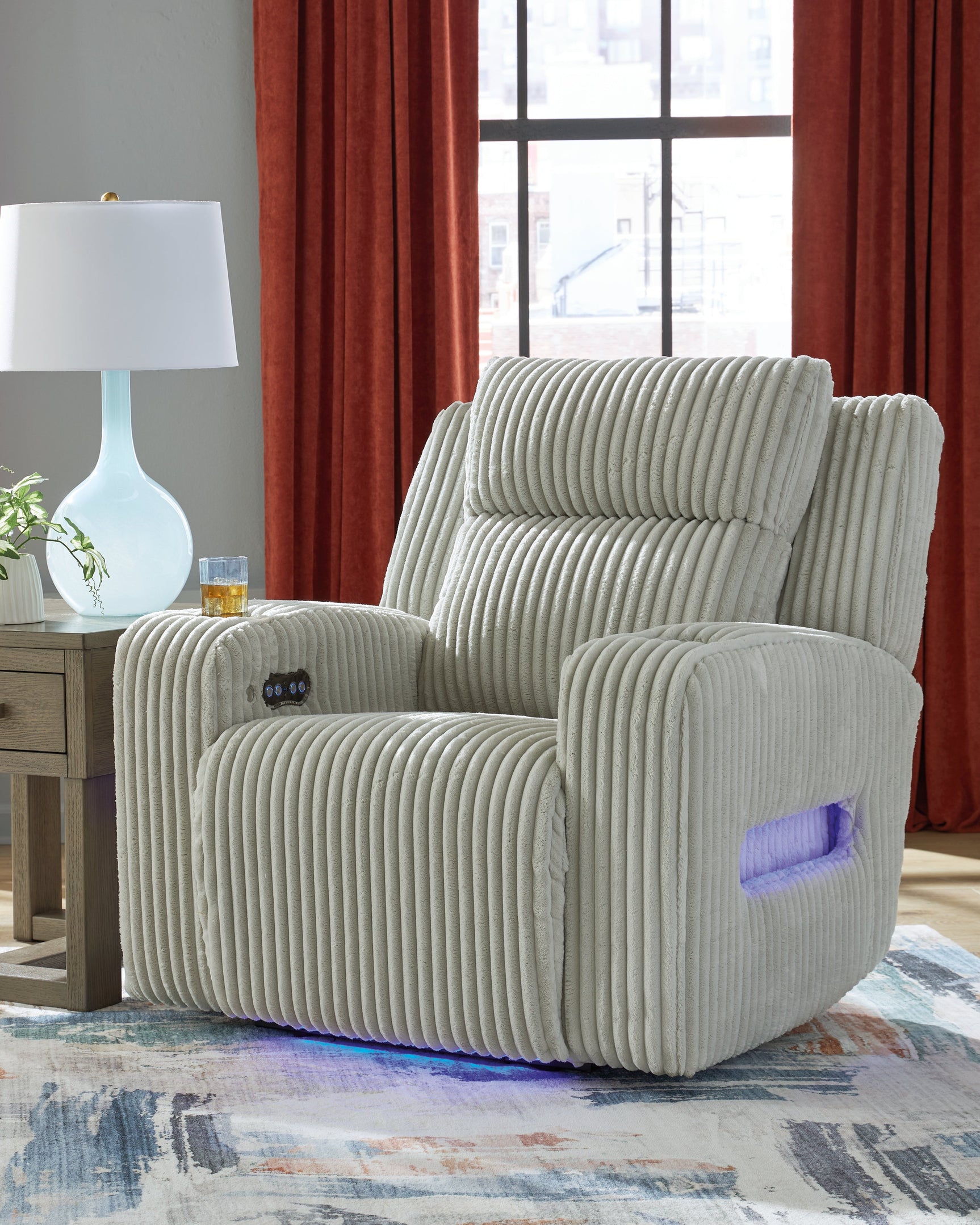Forest Lake Alloy Power Reclining Loveseat and Power Recliner (Online Special Price) - Ornate Home