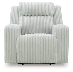 Forest Lake Alloy Power Reclining Loveseat and Power Recliner - Ornate Home