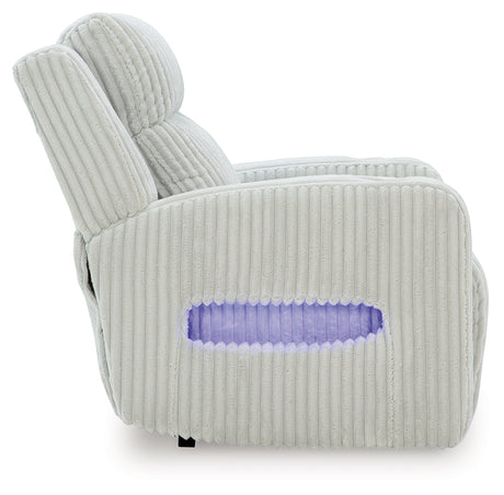 Forest Lake Alloy Power Reclining Loveseat and Power Recliner - Ornate Home