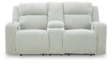 Forest Lake Alloy Power Reclining Loveseat w/Console (Online Special Price) - Ornate Home