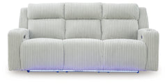 Forest Lake Alloy Power Reclining Sofa - Ornate Home