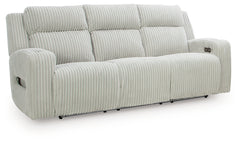Forest Lake Alloy Power Reclining Sofa and Loveseat - Ornate Home