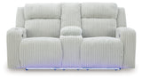 Forest Lake Alloy Power Reclining Sofa and Loveseat - Ornate Home