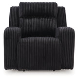 Forest Lake Black Power Recliner - Ornate Home