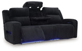 Forest Lake Black Power Reclining Sofa, Loveseat and Recliner (Online Special Price) - Ornate Home