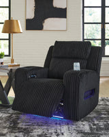 Forest Lake Black Power Reclining Sofa, Loveseat and Recliner - Ornate Home