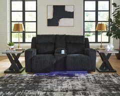 Forest Lake Black Power Reclining Sofa, Loveseat and Recliner - Ornate Home
