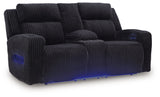 Forest Lake Black Power Reclining Sofa and Loveseat (Online Special Price) - Ornate Home