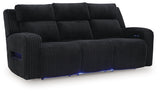 Forest Lake Black Power Reclining Sofa and Power Recliner (Online Special Price) - Ornate Home
