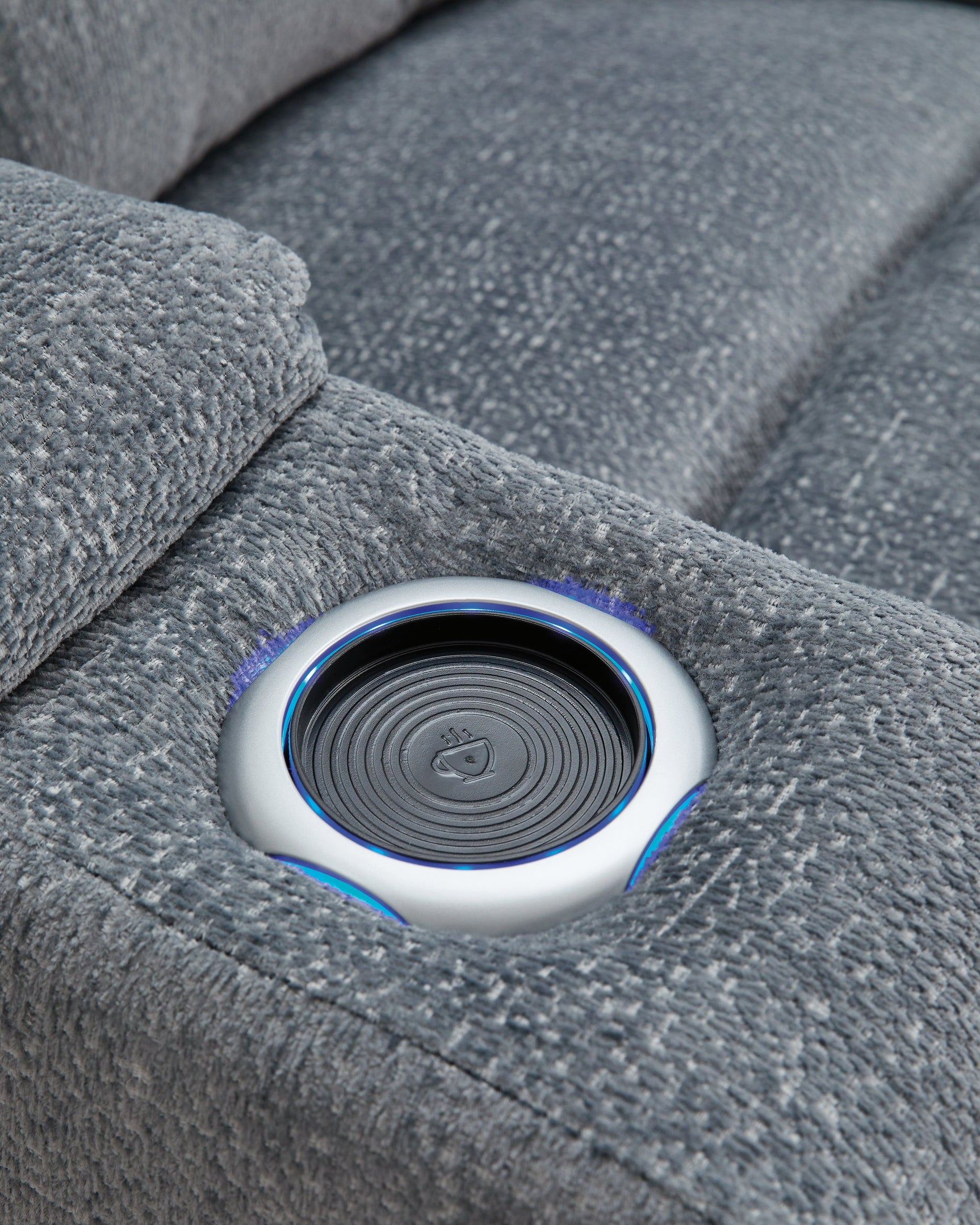 Forest Lake Steel-Performance Fabric Dual Power Recliner - Ornate Home