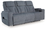 Forest Lake Steel-Performance Fabric Dual Power Reclining Sofa - Ornate Home