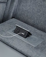 Forest Lake Steel-Performance Fabric Dual Power Reclining Sofa - Ornate Home