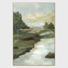 Forest Park Multicolor Painting Art by Buddy Whitlock - Ornate Home