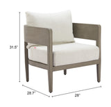 Foret Beige Armchair