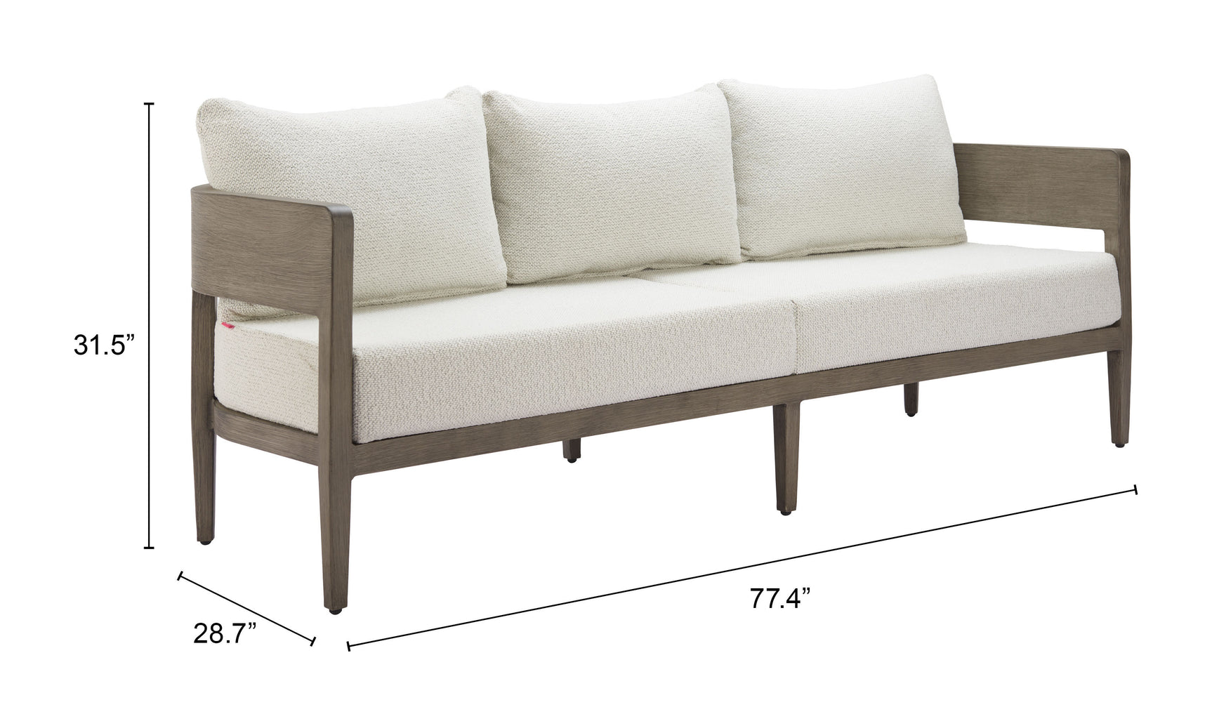 Foret Beige Sofa