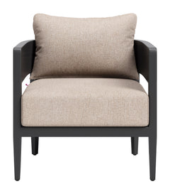 Foret Black Outdoor Armchair - Ornate Home