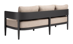 Foret Black Outdoor Sofa - Ornate Home
