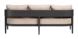 Foret Black Sofa
